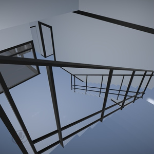 3Dモデル【Built in garage house】 缩略图 9