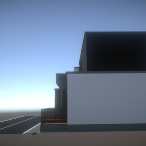 3Dモデル【Built in garage house2】 缩略图 3