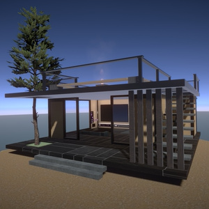 【Island house 01】VRChat向けHome (SDK3) 缩略图 2