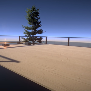 【Island house 01】VRChat向けHome (SDK3) 缩略图 3