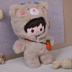 16cm ぬい服 ギンガムチェックのワンピース - ⑅⃛ - BOOTH