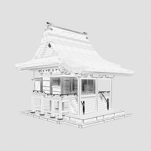 春日神社　本殿（滋賀県・重要文化財） 缩略图 10