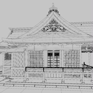 八幡宮拝殿（茨城県水戸市） 缩略图 16