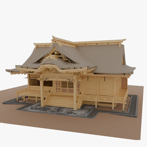 八幡宮拝殿（茨城県水戸市）
