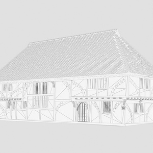 中世イギリスの農家（Bayleaf farmhouse, 15C England） 缩略图 11