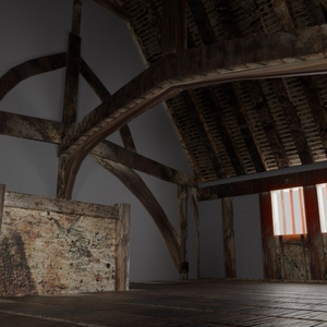 中世イギリスの農家（Bayleaf farmhouse, 15C England） 缩略图 5