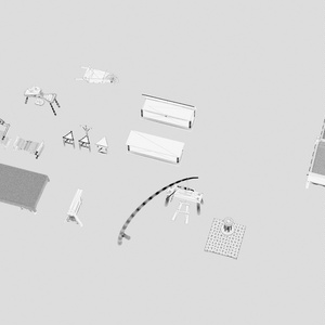中世欧州の家具・工作機械（12種） 缩略图 12