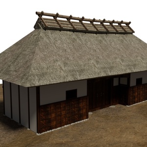 長屋門（静岡・大鐘家住宅・重要文化財）