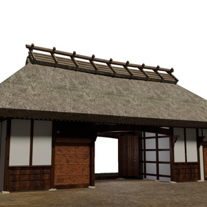 長屋門（静岡・大鐘家住宅・重要文化財） 缩略图 3