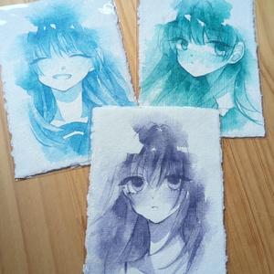 原画 星少女1 パステル画 絵画 アート - & Earth - BOOTH