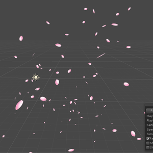Sakura Tree Particle 【VRChat想定】