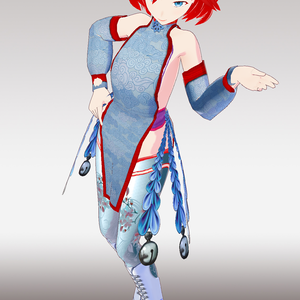 Tamara red hair - full avatar