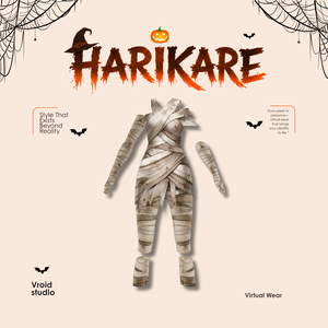 ハロウィン ミイラ Halloowen costume For VRChat vtuber Vroid fashion asset