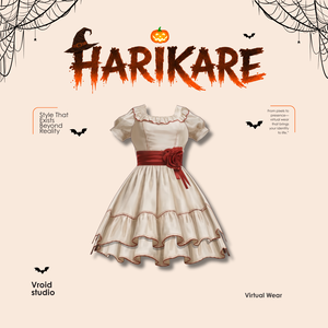 ハロウィン Annabelle dress 