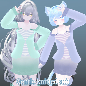 Gentle knitted suit✦8アバター対応 缩略图 5