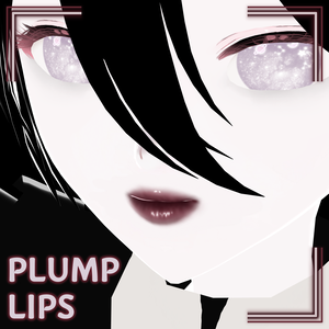 【VRoid】Plump lips 14 colors「cherry」