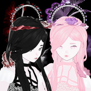 【VRoid】Hair preset 「butterfly land」