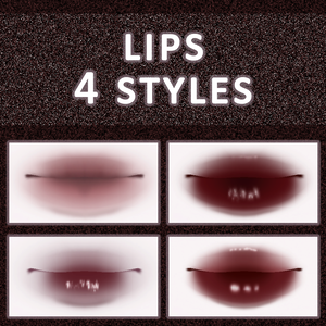 【VRoid】Plump lips pack「yummy」