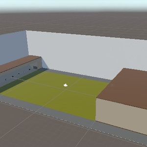 VRChat想定　とっても軽い！Unity標準機能だけで作られた簡易的な弓道場を模した何かだと思われる存在