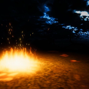 【Unity/VRChat】Firewalk / Idle Particle Animation