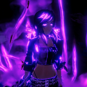 【Unity/VRChat】Aura of Darkness purple Version (Particles, Sound and Shader included)