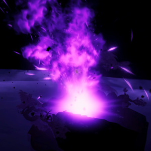 【Unity/VRChat】Omegastrike (Particles+Shader+Sound included)