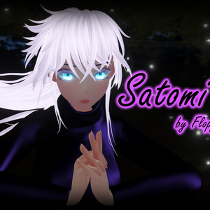 【Unity/VRChat】Jujutsu Kaisen Satomi Gojo Vrchat Avatar by Floppiii