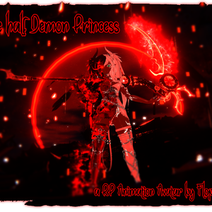 VRchat RP Animation Avatar: Lucia, the half Demon Princess by Floppiii & Lysbell