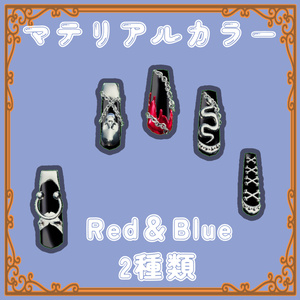 【フェノア対応】3Dパンキッシュネイル 缩略图 3