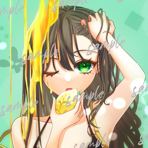【4Kイラスト】ハニーレモン【花撫シア】