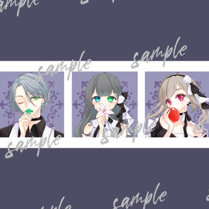 【アクリルコースター】花撫シア、シオン、ルシ、莉愛音リア、リオン【受注生産】