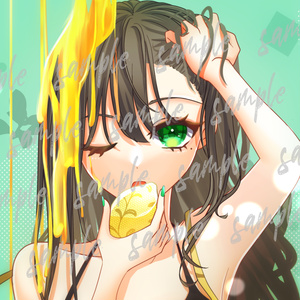 【アクリルコースター】花撫シア_ハニーレモン【受注生産】