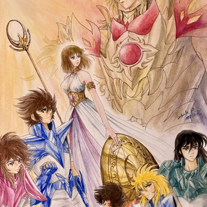 聖闘士星矢 其処にいてくれるだけで… - かざり美桜のイラスト - pixiv 