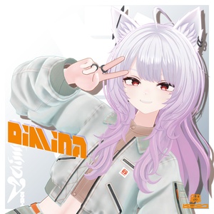 オリジナル3Ｄモデル「ディミナ」#dimina3d 缩略图 2