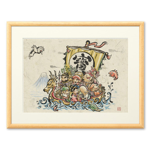 宝船複製画　七福神シリーズ