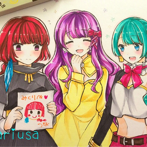 手描きイラスト 夢絵 コテ同