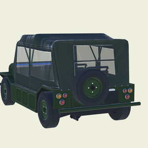 モック ミリタリーミニカー（ディスプレイモデル/ワイワイ自動車システム対応） 缩略图 2
