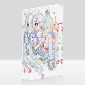 お祝いツナギくんの誕生日2023アクリルブロック