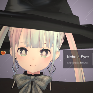 【一介天使ちゃん向け】Nebula Eyes【Eye textures for Shiro】