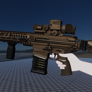 【VRChat】SIG SAUER MCX SPEAR NGSW XM7 Realistic Operation SDK3.5.2+