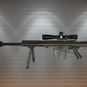 【VRChat】 M107A1 Anti-materiel rifle | IK System | WeaponSystem 2.0