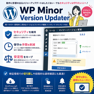 WP Minor Version Updater