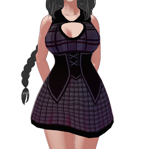 Purple Corset Dress
