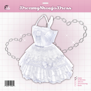 DreamyShoujoDress 𝜗𝜚 夢見る少女のワンピース