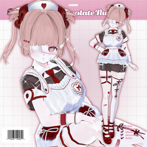BitterChocolateNuruse 𝜗𝜚 ビターショコラナースセット