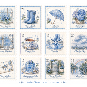 RAINY DAY Stamp Collection Vol.9