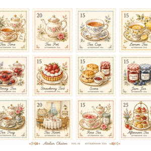 AFTERNOON TEA Stamp Collection Vol.10