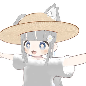 【VRC向け】Flower hairpin お花のヘアピン 【無料】まめひなた 沙猫 缩略图 3