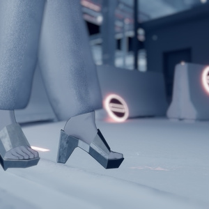 Chunkyheel Sandals チャンキーヒールサンダル 4アバター対応【森羅】【仙猫】【豺狼】【沙猫】VRChat想定 缩略图 14