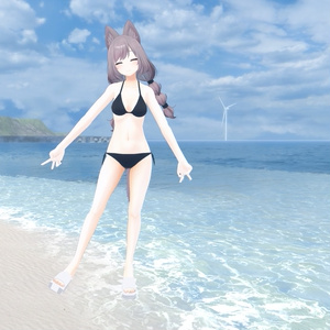Chunkyheel Sandals チャンキーヒールサンダル 4アバター対応【森羅】【仙猫】【豺狼】【沙猫】VRChat想定 缩略图 11